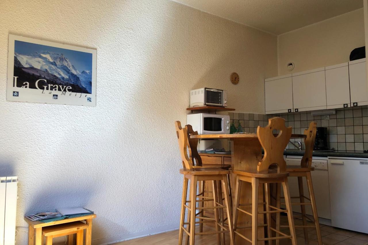 Les Enfetchores - apartment overlooking la Meije La Grave Buitenkant foto