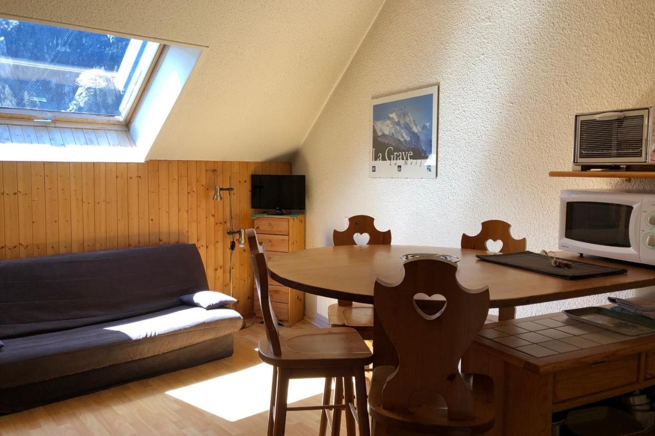 Les Enfetchores - apartment overlooking la Meije La Grave Buitenkant foto